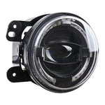 2 PCS 4 pollici Car LED Angel Eyes Faretto Fendinebbia modificati per Jeep Wrangler / Dodge / Chrysler PT Cruiser, For Jeep / Dodge