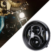 Faretto modificato per faro moto a LED rotondo da 7 pollici per Honda, For Honda, For Honda Silver