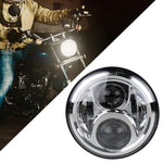Faretto modificato per faro moto a LED rotondo da 7 pollici per Honda, For Honda, For Honda Silver