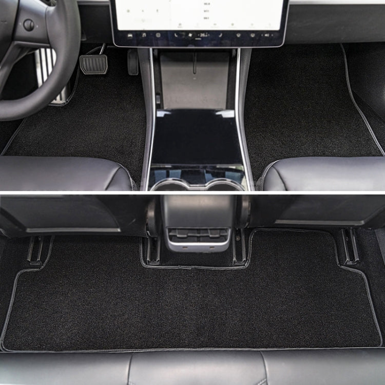 Tappetino per auto in velluto 3 in 1 per Tesla Modello 3, for Tesla Model 3 before 2021