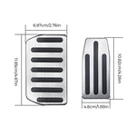 Set coperture pedale freno antiscivolo per Tesla Model S e X