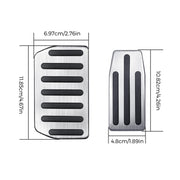 Set di coperture per pastiglie freno a pedale antiscivolo per auto 2 in 1 per Tesla Model S / X
