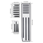 Set di coperture per pastiglie freno a pedale antiscivolo per auto 3 in 1 per Tesla Model S / X