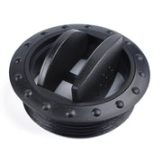 Bocchetta di uscita aria CA rotonda universale da 60 mm per camper, autobus, barca, yacht, condizionatore d'aria automatico, parti di ricambio, accessori per auto, B Style (Grey), B Style (Black)