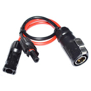 Connettore display LED femmina con spina aeronautica a 2 core da MC4 a LP20, MC4 to LP20