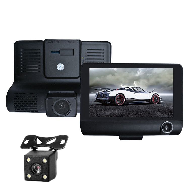 DVR auto 4 pollici HD 1080P con visione notturna e grandangolo
