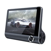 DVR per auto video HD 1080P con visione notturna grandangolare da 3 in 1 da 4 pollici e 170 gradi, supporto rilevamento movimento/sensore G, 4 inch