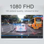 DVR per auto video HD 1080P con visione notturna grandangolare da 3 in 1 da 4 pollici e 170 gradi, supporto rilevamento movimento/sensore G, 4 inch