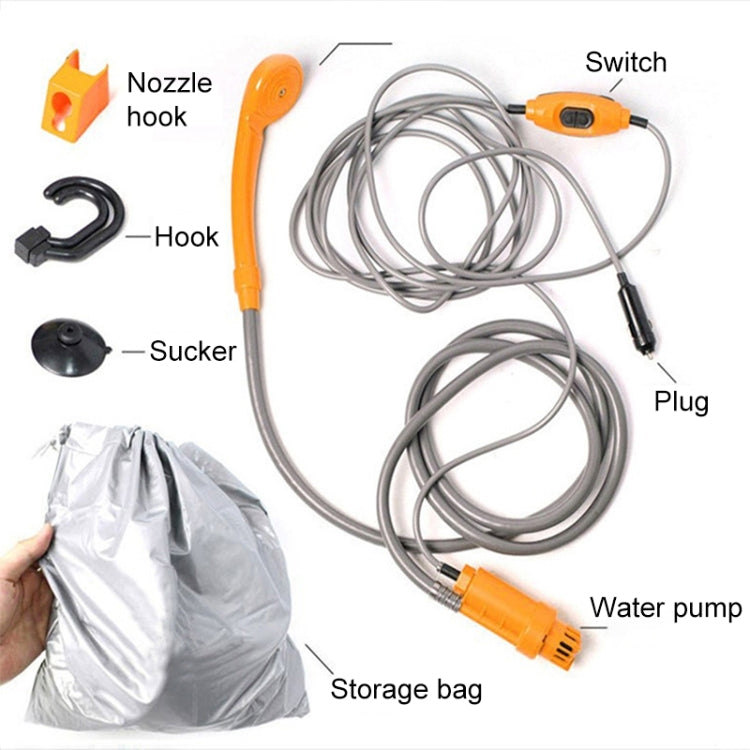 Doccia elettrica portatile 12V per auto e uso esterno