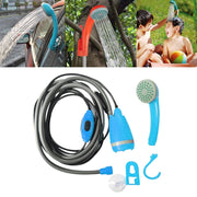 Rondella per irrigatore per doccia elettrica per auto universale portatile da 12 V, Car Washer (Blue), Car Washer (Orange)