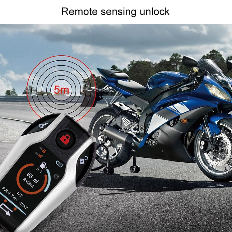 Antifurto bidirezionale allarme moto universale con telecomando ad induzione, Anti-theft Device