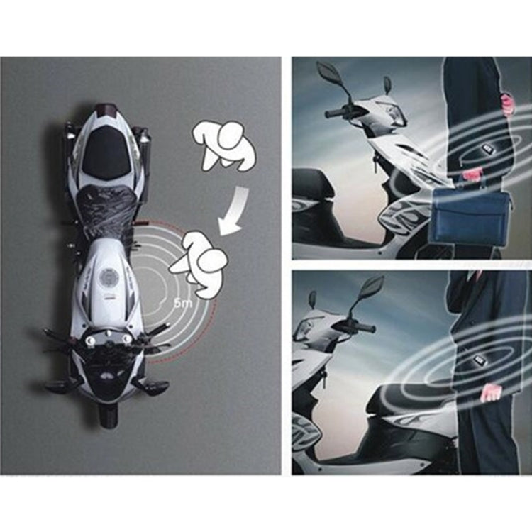 Antifurto bidirezionale allarme moto universale con telecomando ad induzione, Anti-theft Device