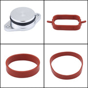 Guarnizione in alluminio per presa d'aria con aletta turbolenta per auto da 4x22 mm. Kit di riparazione per rimozione, 22mm(Black), 22mm(Blue), 22mm(Red), 22mm(Silver)