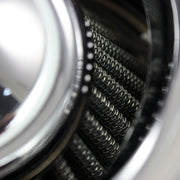 XH-UN013 Filtro dell'aria stile testa a fungo in fibra di carbonio ad alto flusso modificato universale per auto, XH-UN013