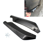 XH-6134 Adesivo per protezione striscia barra protettiva spoiler posteriore modificato universale per auto nera, Black