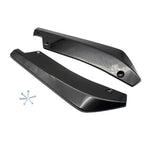 XH-6134 Adesivo per protezione striscia barra protettiva spoiler posteriore modificato universale per auto nera, Black
