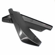 XH-6134 Adesivo per protezione striscia barra protettiva spoiler posteriore modificato universale per auto nera, Black