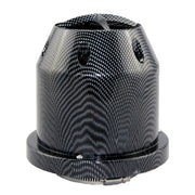 XH-UN005 Filtro di aspirazione stile testa a fungo ad alto flusso modificato universale per auto per filtro dell'aria da 76 mm, XH-UN005(Carbon Fiber Black), XH-UN005(Blue), XH-UN005(Red), XH-UN005(Silver)