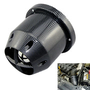 XH-UN005 Filtro di aspirazione stile testa a fungo ad alto flusso modificato universale per auto per filtro dell'aria da 76 mm, XH-UN005(Carbon Fiber Black), XH-UN005(Blue), XH-UN005(Red), XH-UN005(Silver)