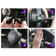 3R Auto Volante Universale Spinner Manopola Ausiliaria Booster Maniglia di Controllo di Aiuto Auto Spinner Manopola Palla, 3R-2251