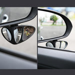 3R-146 Specchietto retrovisore ausiliario per punto cieco 3 in 1 per auto Specchietto retrovisore 146 per ruota anteriore per lato destro, 3 in 1 Black Right