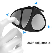 3R-151 Specchietto retrovisore ausiliario per punto cieco 3 in 1 per auto Specchietto retrovisore 146 per ruota anteriore per lato sinistro, 3 in 1 Black Left