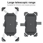 Supporto telefono con fissaggio semiautomatico per moto e bici