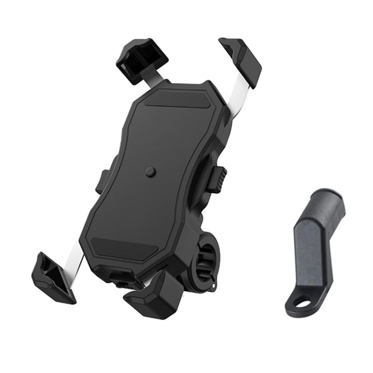 Supporto telefono con fissaggio semiautomatico per moto e bici