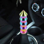 Pomello del cambio della testa del cambio a forma di cono lungo colorato per auto universale, Long Cone Shape