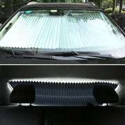 Ventosa per auto, parabrezza retrattile, parasole, copertura parasole per protezione solare UV, dimensioni: 46 cm, Sucker Suction Cups, 46cm