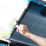 Ventosa per auto, parabrezza retrattile, parasole, copertura parasole per protezione solare UV, dimensioni: 46 cm, Sucker Suction Cups, 46cm