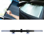 Ventosa per auto, parabrezza retrattile, parasole, copertura parasole per protezione solare dai raggi UV, dimensioni: 65 cm, Sucker Suction Cups, 65cm