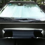 Ventosa per auto, parabrezza retrattile, parasole, copertura parasole per protezione solare dai raggi UV, dimensioni: 65 cm, Sucker Suction Cups, 65cm