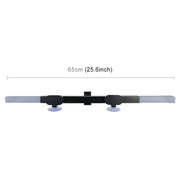 Ventosa per auto, parabrezza retrattile, parasole, copertura parasole per protezione solare dai raggi UV, dimensioni: 65 cm, Sucker Suction Cups, 65cm