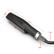 2 luci laterali impermeabili a LED per moto D12V / 1W, Turn Light  (Blue Light), Turn Light (Red Light), Turn Light, Turn Light (Yellow Light)