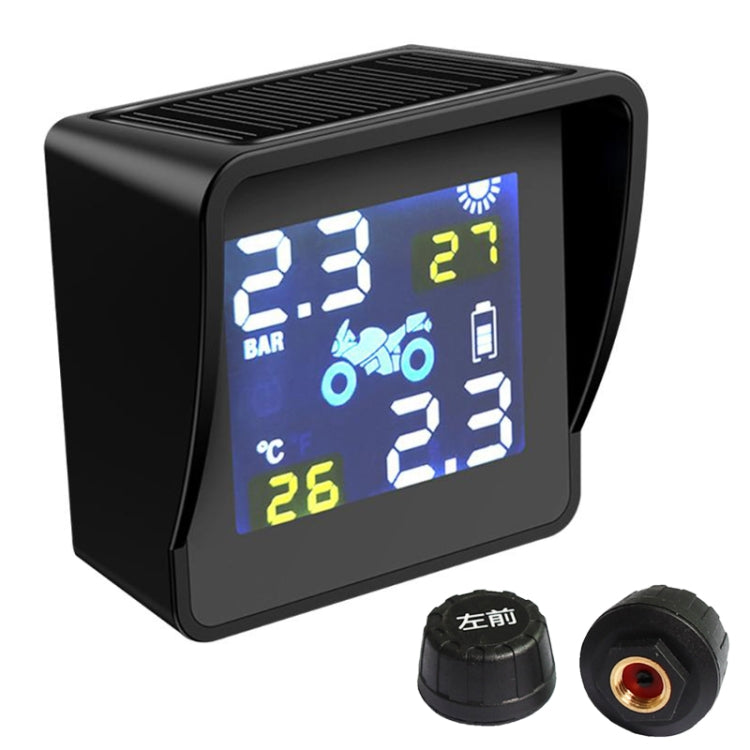 Monitor pressione pneumatici moto wireless con ricarica solare