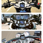 Monitor pressione pneumatici moto wireless con ricarica solare