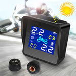 Monitor pressione pneumatici moto wireless con ricarica solare