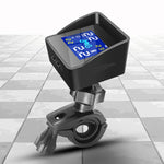 Monitor pressione pneumatici moto wireless con ricarica solare