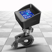 Monitor esterno per pneumatici senza fili universale per moto ad alta precisione a energia solare TPMS Sistema di allarme pressione pneumatici, Motorcycle External Tire Monitor
