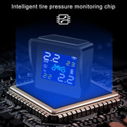 Monitor esterno per pneumatici senza fili universale per moto ad alta precisione a energia solare TPMS Sistema di allarme pressione pneumatici, Motorcycle External Tire Monitor