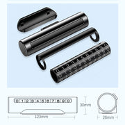 Carta per numero di parcheggio temporaneo creativo con rullo in metallo per auto, Metal Roller(Black), Metal Roller(Red), Metal Roller(Silver), Metal Roller (Silver Grey)