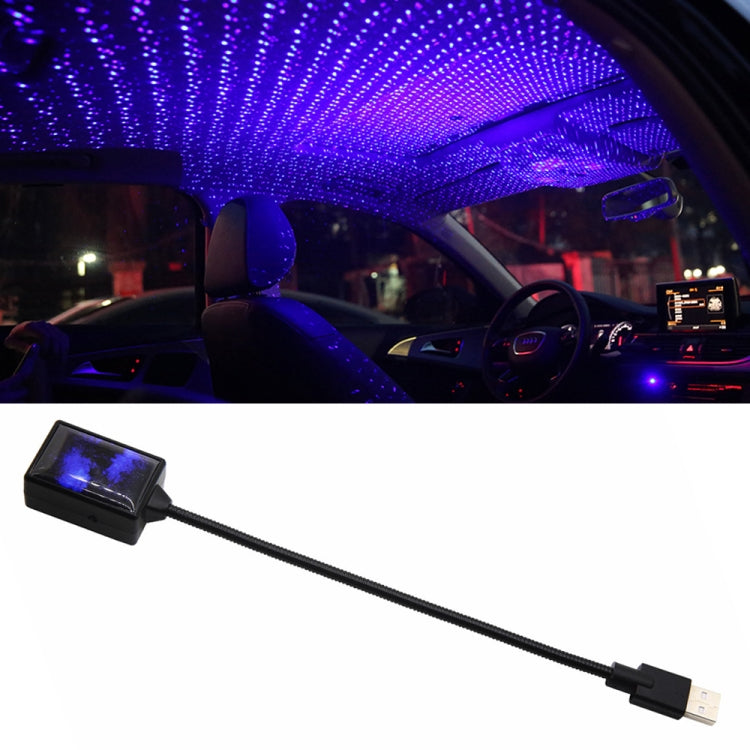 Lampada per atmosfera stellata con luci stellari rotanti per auto IPX4 da 5 V 0,1 W, C-206 (Blue Light), C-206 (Red Light)
