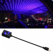 Lampada per atmosfera stellata con luci stellari rotanti per auto IPX4 da 5 V 0,1 W, C-206 (Blue Light), C-206 (Red Light)