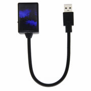 Lampada per atmosfera stellata con luci stellari rotanti per auto IPX4 da 5 V 0,1 W, C-206 (Blue Light), C-206 (Red Light)