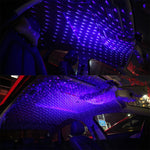 Lampada per atmosfera stellata con luci stellari rotanti per auto IPX4 da 5 V 0,1 W, C-206 (Blue Light), C-206 (Red Light)