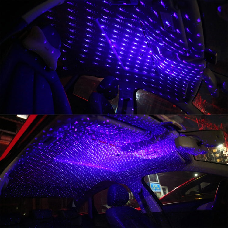 Lampada per atmosfera stellata con luci stellari rotanti per auto IPX4 da 5 V 0,1 W, C-206 (Blue Light), C-206 (Red Light)