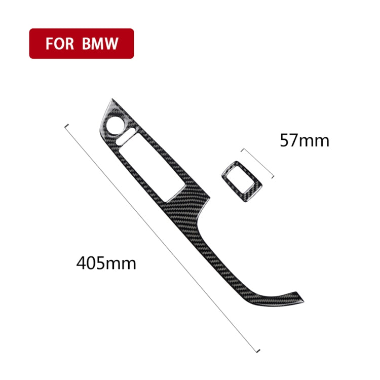 Adesivo decorativo in fibra di carbonio per BMW E92 2005-2012