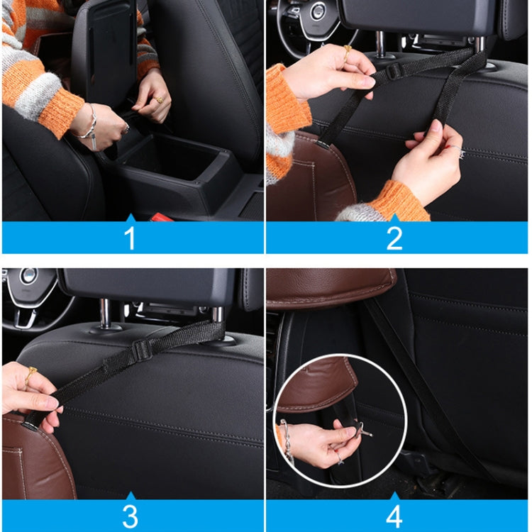 Borsa per appendere il sedile anteriore dell'auto, asciugamano di carta/borsa per riporre la tazza dell'acqua, Paper Towel / Water Cup (Black), Paper Towel / Water Cup, Paper Towel / Water Cup (Pink), Paper Towel / Water Cup (Beige)                    ...