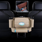 Borsa per appendere il sedile anteriore dell'auto, asciugamano di carta/borsa per riporre la tazza dell'acqua, Paper Towel / Water Cup (Black), Paper Towel / Water Cup, Paper Towel / Water Cup (Pink), Paper Towel / Water Cup (Beige)                    ...